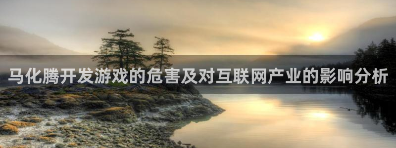 沐鸣4代理：马化腾开发游戏的危害及对互联