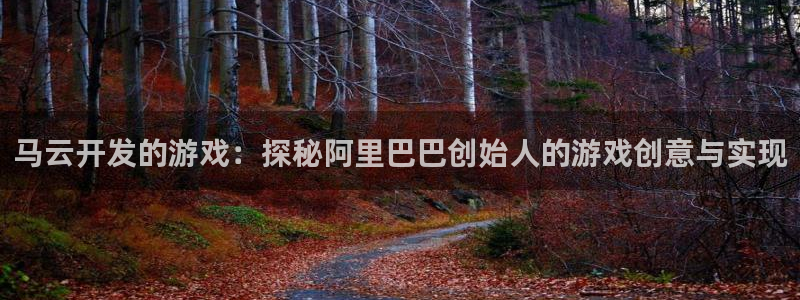 沐鸣平台注册：马云开发的游戏：探秘阿里巴