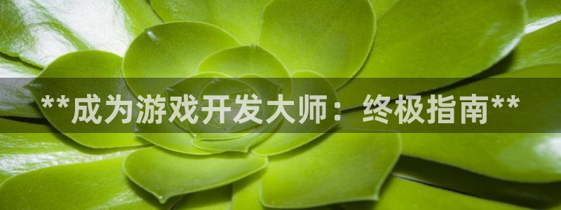 沐鸣平台招商电话号码：**成为游戏开发大
