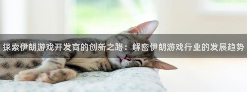 沐鸣1登录：探索伊朗游戏开发商的创新之路