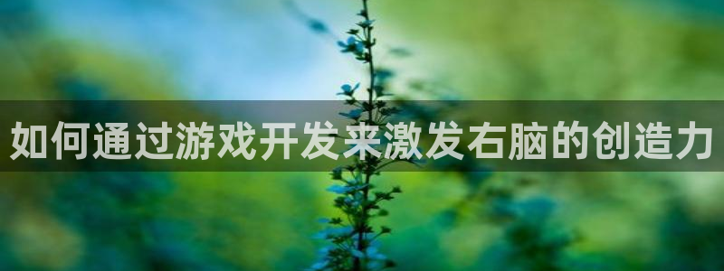 沐鸣注册入口：如何通过游戏开发来激发右脑