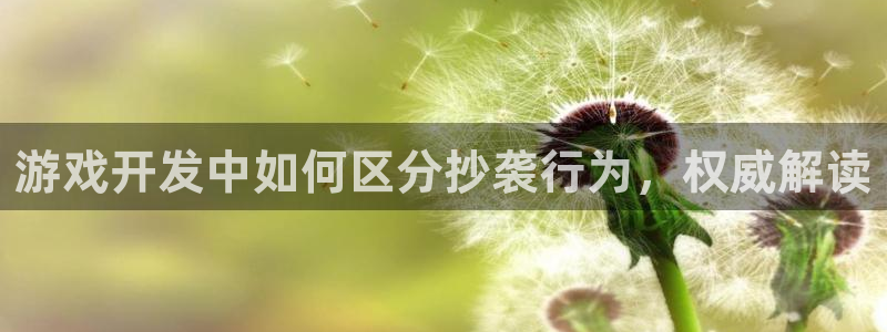 沐鸣注册注册：游戏开发中如何区分抄袭行为