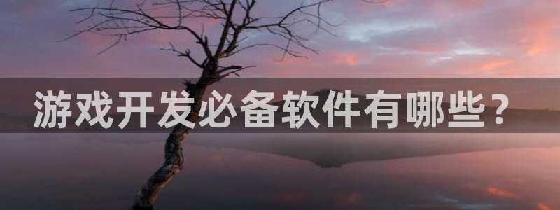 沐鸣平台总代理是谁：游戏开发必备软件有哪