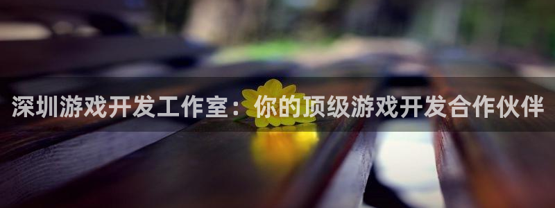 沐鸣1平台招商：深圳游戏开发工作室：你的