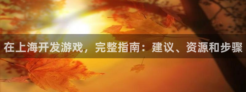 沐鸣3平台登录：在上海开发游戏，完整指南