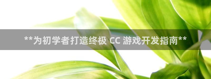 沐鸣娱乐官网入口：**为初学者打造终极 